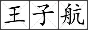 王子航