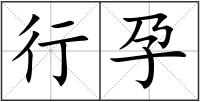 行孕