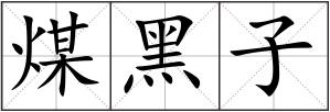 煤黑子