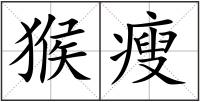 猴瘦