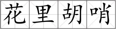 花里胡哨