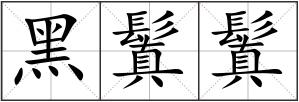 黑鬒鬒