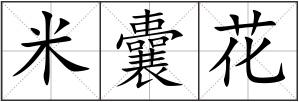 米囊花