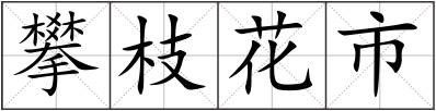 攀枝花市