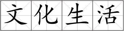 文化生活