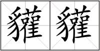 貛貛