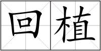 回植