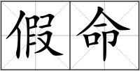 假命