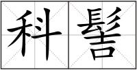 科髻