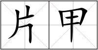 片甲