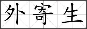 外寄生