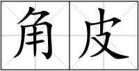 角皮