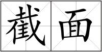 截面