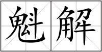魁解