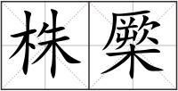 株橜