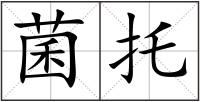 菌托