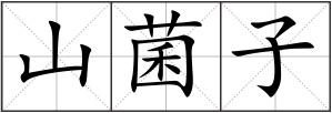 山菌子