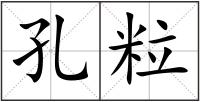 孔粒