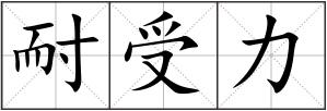 耐受力