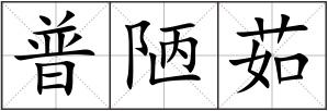 普陋茹