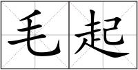毛起