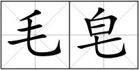 毛皂