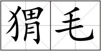 猬毛