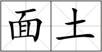 面土