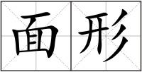 面形