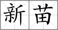 新苗