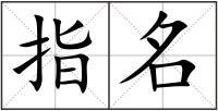 指名