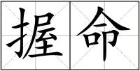 握命
