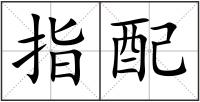 指配
