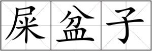 屎盆子