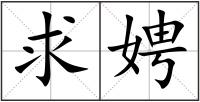 求娉