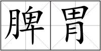 脾胃
