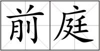前庭