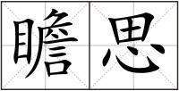 瞻思