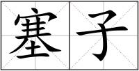 塞子