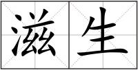 滋生