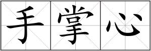 手掌心
