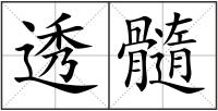 透髓