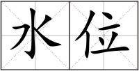 水位
