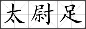 太尉足