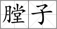 膛子