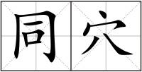 同穴