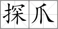 探爪