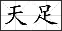 天足