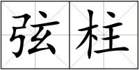 弦柱