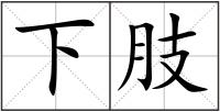 下肢